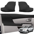 thumbnail image 1 of KBH Door Panel Armrest Cover Replacement for Honda Odyssey 2011-2017, Leather Car Door Arm Rest Replacement Cover Skin, 1 Pair, Black, 1 of 10