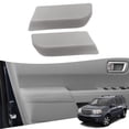 thumbnail image 1 of KBH Front Door Panel Armrest Cover for Honda Pilot Accessories 2009-2015, Leather Arm Rest Cover Replacement Skin, 1 Pair, Gray, 1 of 7