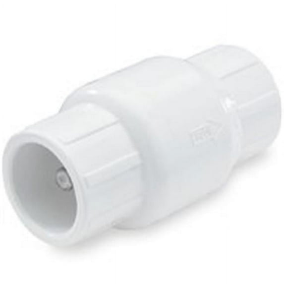 Kbi Spring Check Valve 1/2 " 150 Psi Sch 40 Pvc