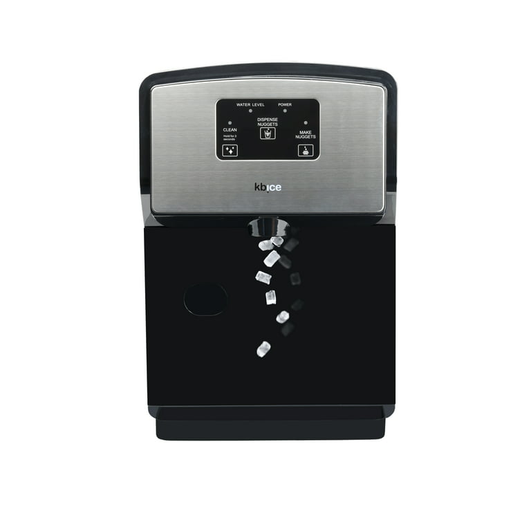 KBICE 2.0 Self Dispensing Countertop Nugget Ice Maker, Crunchy Pebble Ice  Maker, Sonic Ice Maker, Produces Max 32 lbs of Nugget Ice per Day, LED  Touch