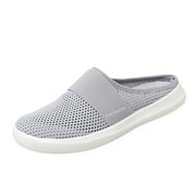 KBKYBUYZ Fashion Womens Shoes Breathable Slip-on Mesh Outdoor Leisure Casual Sneakers