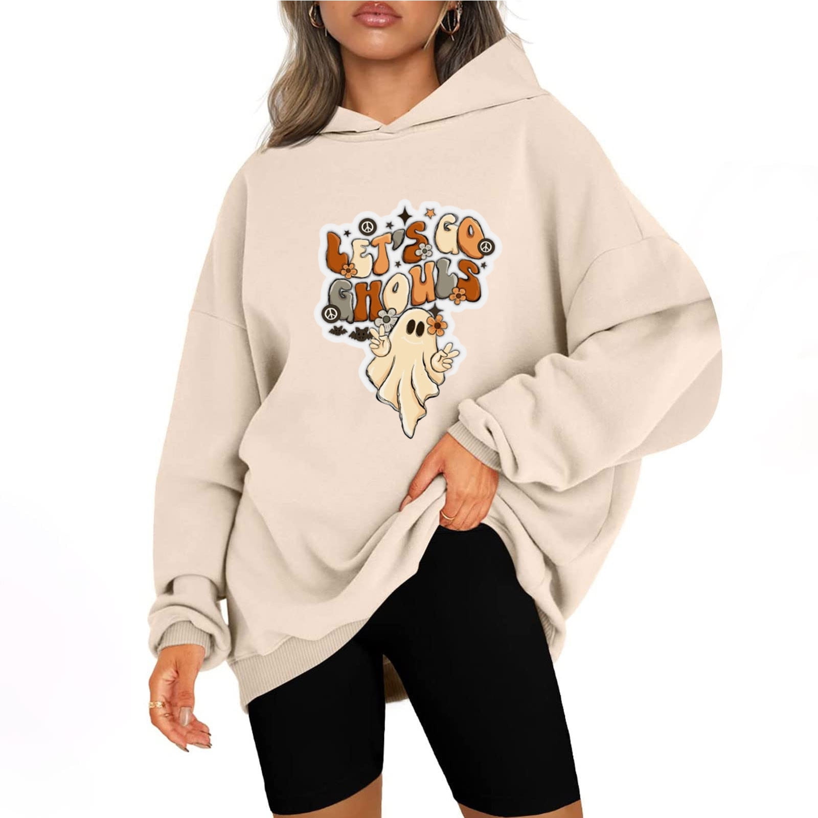 KBKYBUYZ Hoodless Sweatshirts for Women Hoodies for Women Long Sleeve ...