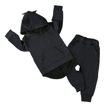 KBKYBUYZ Toddler Long Sleeve Shirts Newborn Baby Long Sleeve Dinosaur Horn Hoodie Sweatshirt Long Pants Set On Sale
