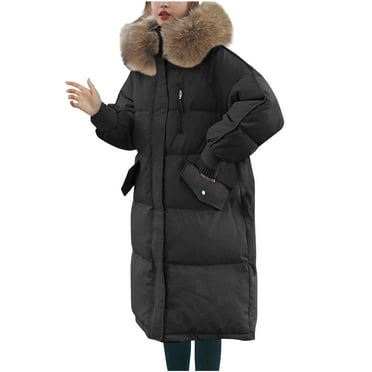 KBKYBUYZ Winter Parkas for Women Women's Stylish Warm Down Jacket Cardigan Light Long-Sleeved Cotton-Padded Jacket On Sale