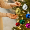 thumbnail image 1 of KBODIU 24 PCS Christmas Balls 10cm/3.93in Christmas Tree Balls Ornaments Set Shatterproof Christmas Bulbs Xmas Tree Hanging Decorations for Holiday, Wedding Decor, 1 of 3