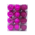 thumbnail image 1 of KBODIU 48 PCS Christmas Balls 3cm/1.18in Christmas Tree Balls Ornaments Set Shatterproof Christmas Bulbs Xmas Tree Hanging Decorations for Holiday, Wedding Decor, 1 of 2