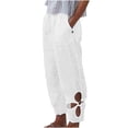 thumbnail image 1 of KBODIU Cargo Pants Women Mothers Day Gifts Summer Casual Loose Cotton and Linen Pocket Solid Color Trousers Birthday Gifts for Women, 1 of 6