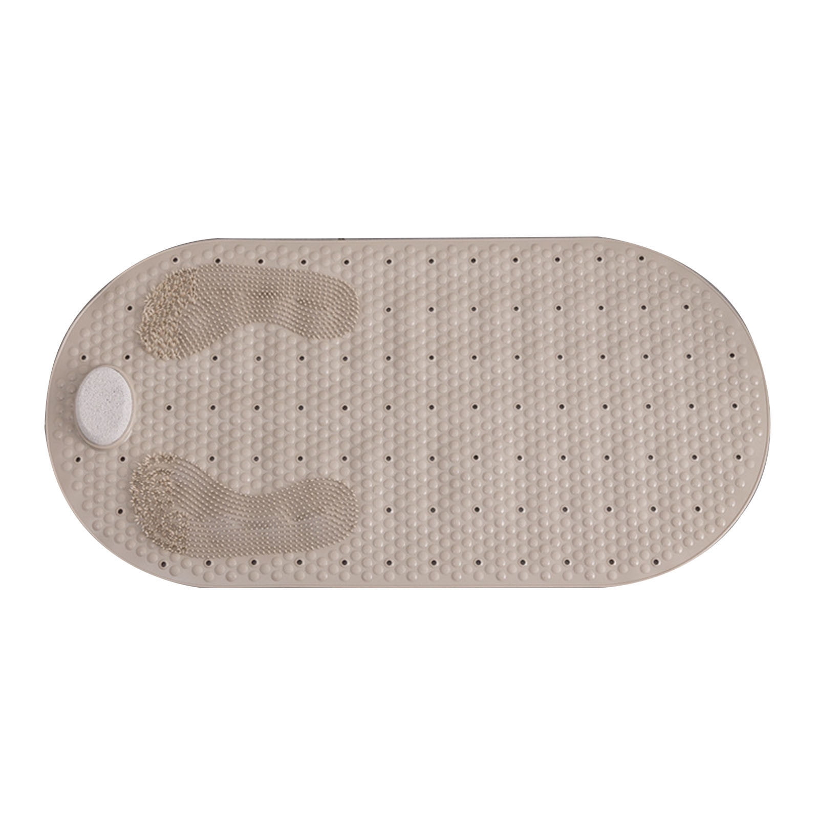 KBODIU Foot Massage Bathtub Mat with Pumice Stone and Powerful Suction ...