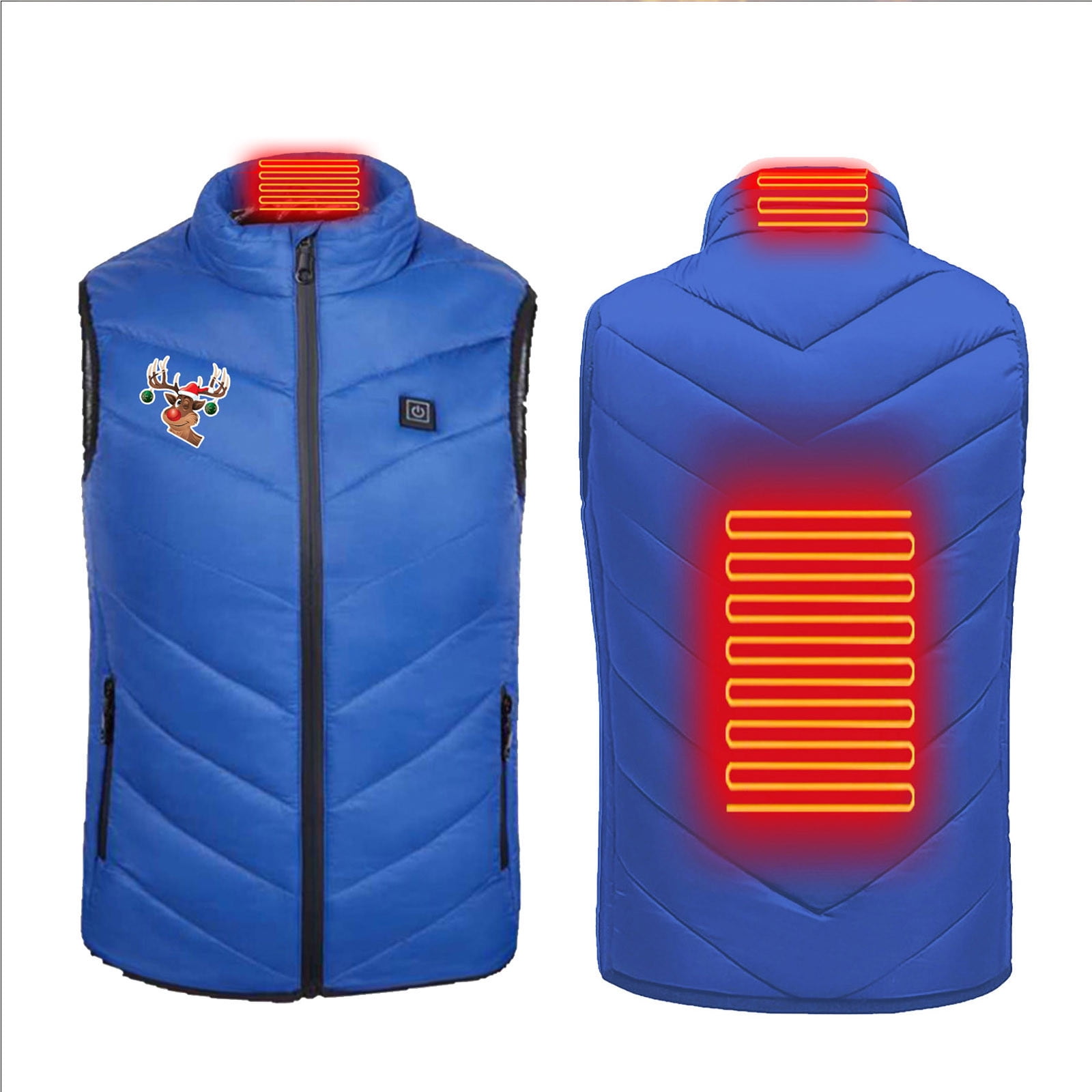 KBODIU Kids Heated Vest USB Intelligent Constant Temperature Heated