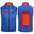 thumbnail image 1 of KBODIU Kids Heated Vest USB Intelligent Constant Temperature Heated Vest for Boys and Girls Winter Soft Shell Smart Electric Vest 2 Heating Zone Waistcoat Down Heated Jacket for 4-15Years Olds Gifts, 1 of 6