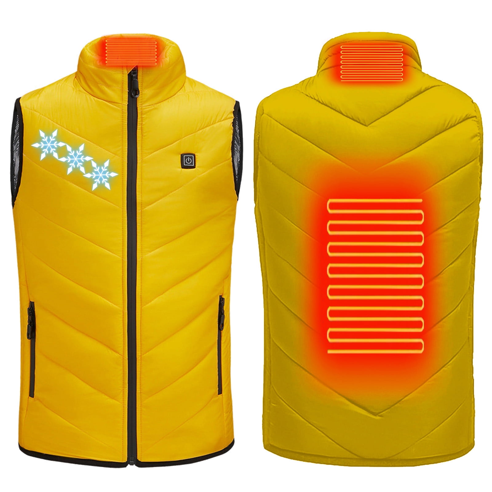 KBODIU Kids Heated Vest USB Intelligent Constant Temperature Heated