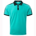thumbnail image 1 of KBODIU Men's Regular-Fit Polo Shirt Athletic Golf Polo Shirts Short Sleeve Workout Polos Quick Dry Tees Classic Basic Zipper Tshirts (Available in Big & Tall), 1 of 4