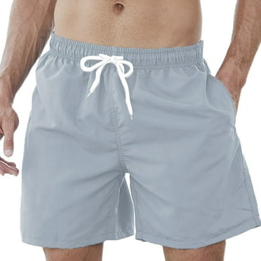 KBODIU Men's Swim Trunks, Men Quick Dry Beach Shorts Surf Boardshorts with Mesh Lining