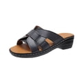 thumbnail image 1 of KBODIU Women's Platform Wedge Sandals with Arch Support Round Toe Thick Heeled Shoes Beach Sandals Non-Slip Causal Slippers Summer Athletic Outdoor Beach Sandals, 1 of 6