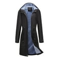 thumbnail image 1 of KBODIU Women's Raincoats Windbreaker Rain Jacket Waterproof Lightweight Outdoor Hooded Trench Coats Plus Size Waterproof Rain Jacket for Hiking Travel and Running Black M, 1 of 6
