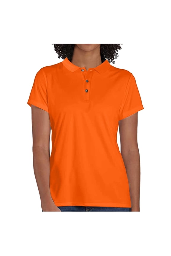 Womens Tops Sport Cool Dry Moisture-Wicking Performance Golf Polo Shirts Summer Tops for Women