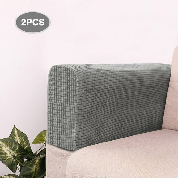 KBOOK 2PCS Armrest Covers Stretch Armchair Slipcover Arm Cover for Sofa Recliner Chair