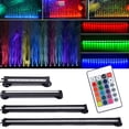 thumbnail image 1 of KBOOK Aquarium Fish Tank LED Light RGB Air Bubble Light With Remote Control 6.3"-18.1", 1 of 5