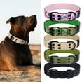 thumbnail image 1 of KBOOK Tactical Dog Collar Adjustable Puppy Collars Heavy Duty Nylon Training Dog Collar for Medium Large Dogs(Camouflage Green,XL), 1 of 6