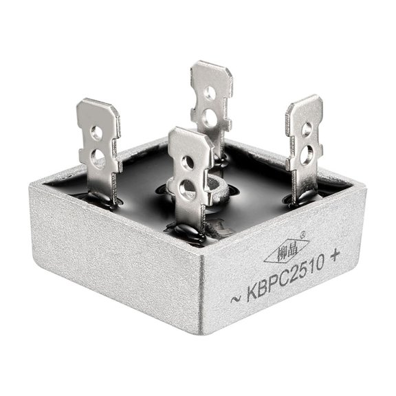 KBPC2510 1000V 25A Single Phase Bridge Rectifiers Half-Wave Gray