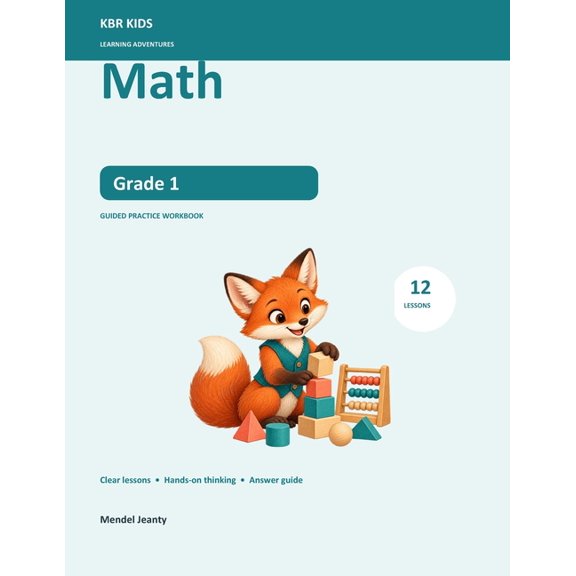 KBR Kids Learning Adventures: Math, Grade 1, (Paperback)