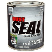 KBS Coatings 4402 Satin Black Rustseal -1 quart, Covers 50 Sq Ft, Proven Rust Prevention