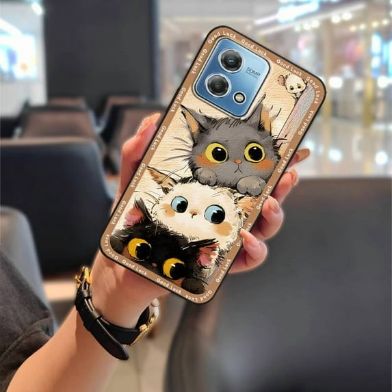 KBS-Phone Case For MOTO G Stylus 4G 2023, Cute Protective Back Cover Waterproof Soft case Animals Fashion Design Graffiti Cartoon Durable Phone Pouch Dirt-resistant Anti-knock Full wrap
