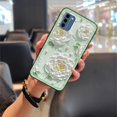 thumbnail image 1 of KBS-Phone Case For Nokia C300 4G, Silicone Dirt-resistant Anti-knock Anti-dust Waterproof Back Cover Soft case flower TPU Phone Pouch Oil Painting Shockproof Graffiti Cute Fashion Design, 1 of 9