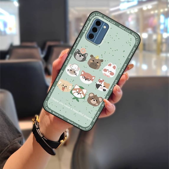 KBS-Phone Case For Nokia C300 4G, TPU Protective Dirt-resistant Anti-knock Graffiti Full wrap Cartoon Animals Durable Waterproof Soft case Fashion Design Silicone Phone Pouch Cute