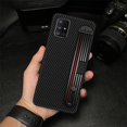 thumbnail image 1 of KBS-Phone Case For Samsung Galaxy A71 5G/A Quantum, commerce Plain color Back Cover Shockproof masculine Soft case personality Wrist Strap Durable mature simple Anti-knock Silicone, 1 of 9