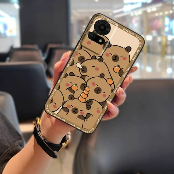 KBS-Phone Case For TCL 50LE/T510SPP, Soft case Dirt-resistant Phone Pouch TPU Silicone Shockproof Anti-dust Back Cover Protective Cartoon Full wrap Fashion Design Waterproof Graffiti