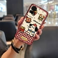 thumbnail image 1 of KBS-Phone Case For TCL 50LE/T510SPP, TPU Soft case Durable Silicone Anti-knock Shockproof Graffiti Protective Fashion Design Full wrap Waterproof Cartoon Animals Back Cover Anti-dust, 1 of 9