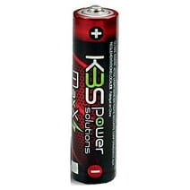 KBS Power Solutions MaxX AAA Alkaline Highest Performing Batteries (10-18% Longer Run time Over Prime), 24 Pack 1.5 Volts.
