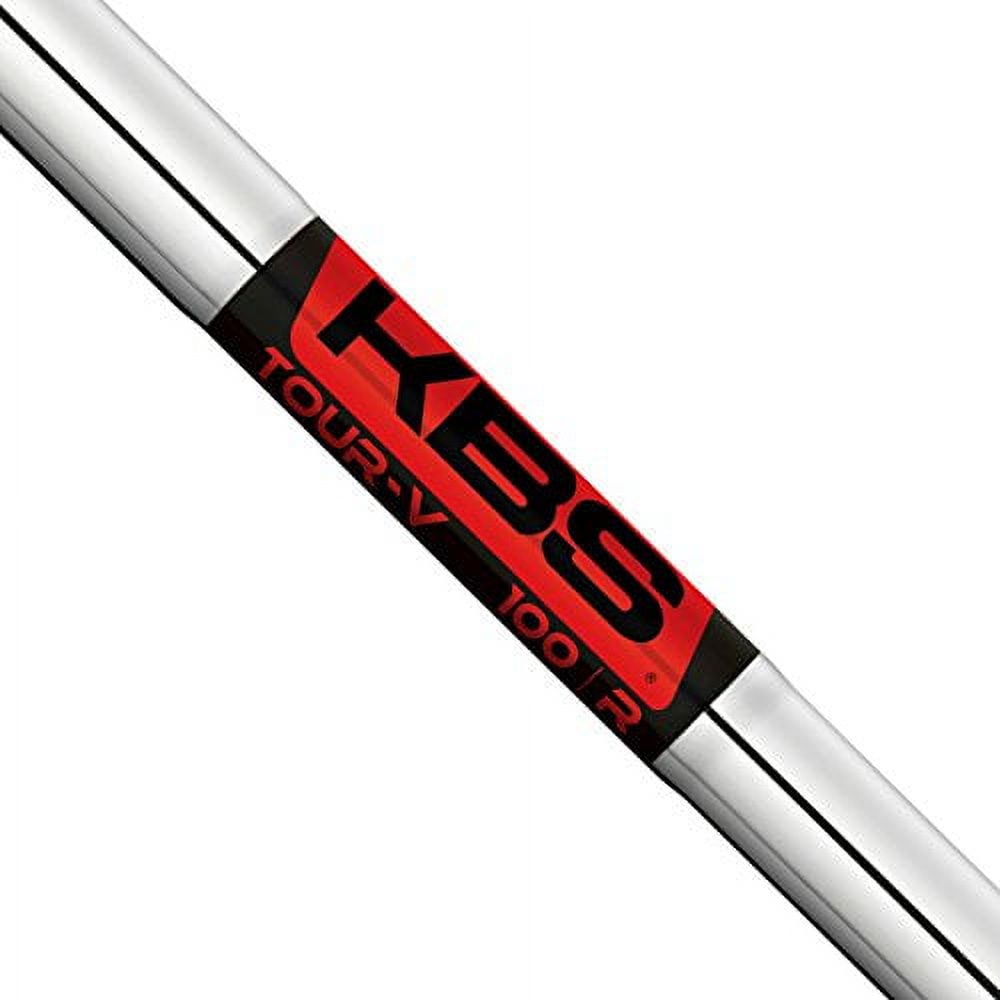 KBS Tour Lite 100g Shafts De Fer PVD Noir - Flex Stiff 0.355" (3-PW)