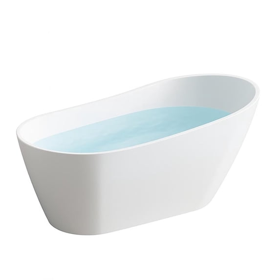 KBV 63'' x 31" Freestanding Soaking Acrylic Bathtub GTBT0021