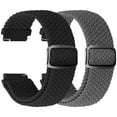 thumbnail image 1 of KBYKO 20mm Braided Watch Bands Compatible with Samsung Galaxy Watch 7/6/5/4/Active 2 Band, Nylon Quick Release Repalcement Strap Women Men, 1 of 7