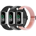 thumbnail image 1 of KBYKO Adjustable Elastic Nylon Bands Compatible with Charge 6 Bands/Charge 5 Bands, Soft Breathable Sport Replacement Wristbands for Women Men, 1 of 6