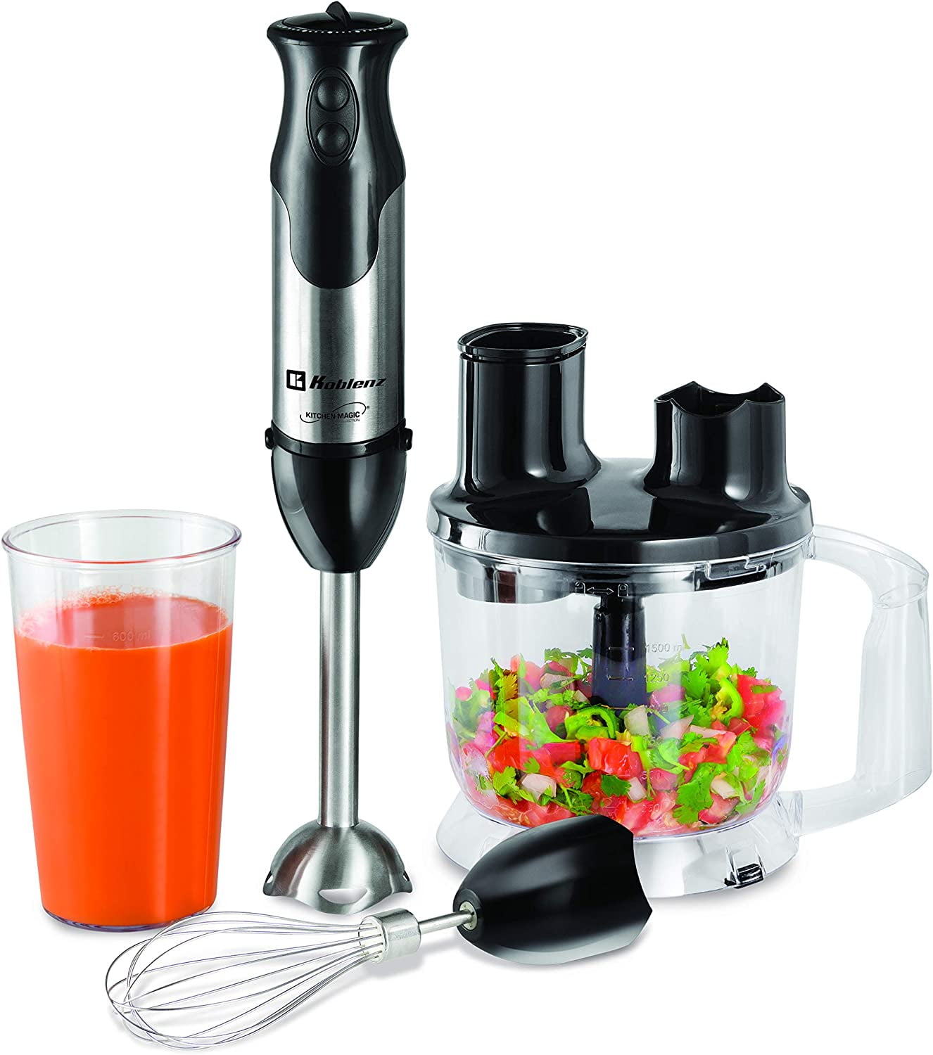 KBZBKM800IN 800-Watt 2-Speed Kitchen Magic Collection Immersion Mixer ...