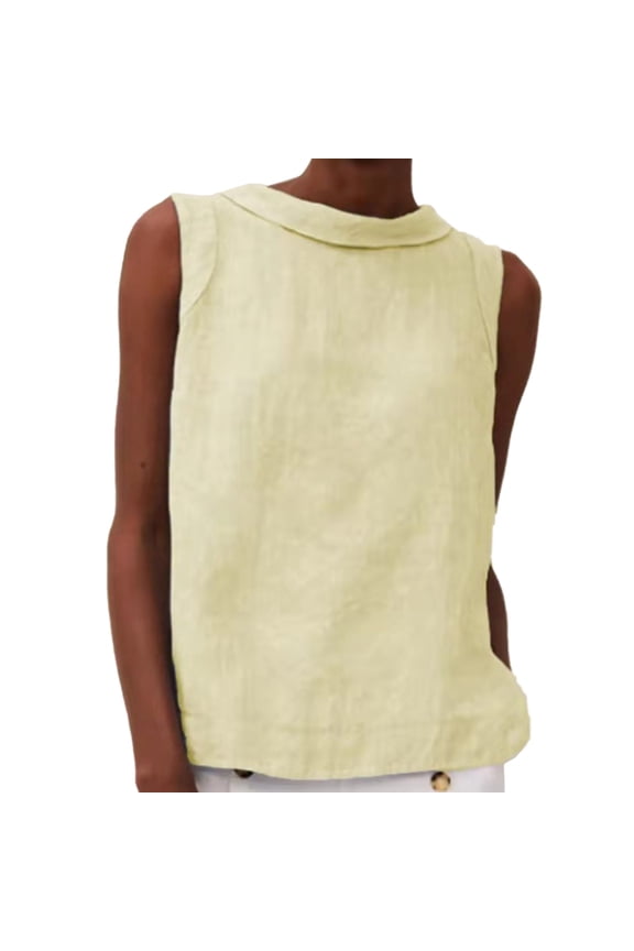 Womens Blouses Women's Lace Collision Color Long Sleeve Big Drop Collar Loose Draw Pleated Two Piece Tops Tshirt for Women Blouse Womens Tshirts(Yellow,L)