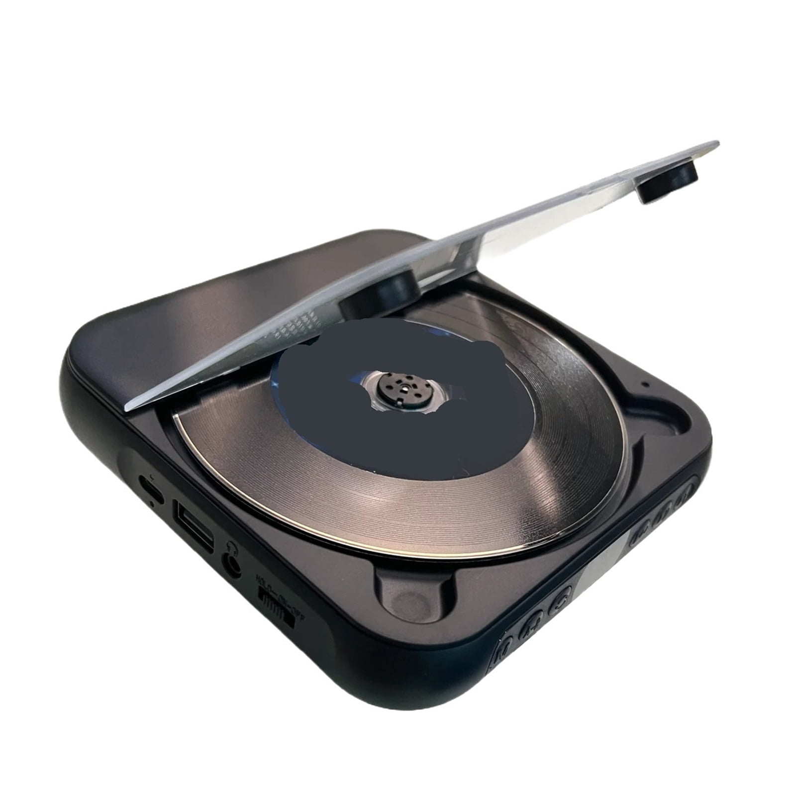 KC-918 Portable Bluetooth CD Player - MP3 Music Speaker with Type-C Charging USB 3.5mm AUX Headset