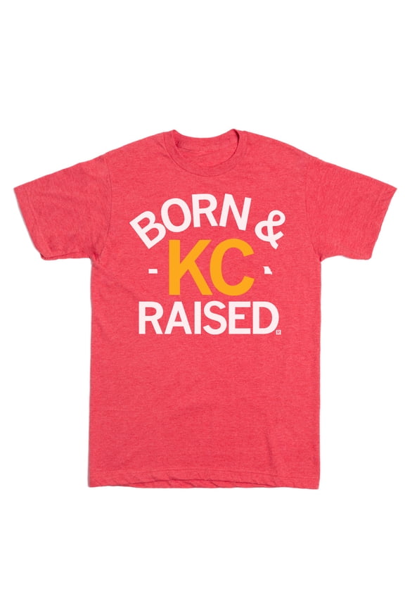 KC Born Raised Red TShirt Trending Tee Best Gift Shirts
