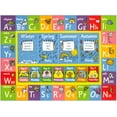thumbnail image 1 of KC Cubs Playtime Collection ABC Seasons Months and Days of the Week Educational Rug 3'3" x 4'7", 1 of 11