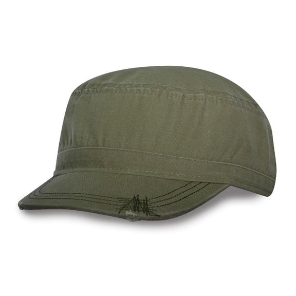 KC Caps® Cap Cool Olive Worker Washed Cap Daily Hat Causual Make Old Style