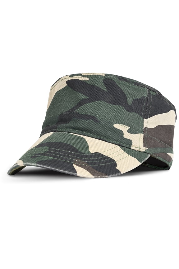 ® Cotton Twill Unconstructed Hat Velcro Closure Casual Trucker Cap