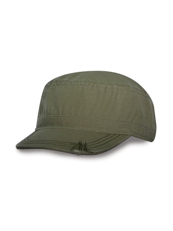 Men's Deluxe Washed Chino Cotton Surplus Cap