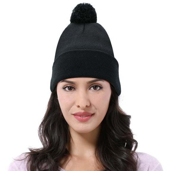 KC Caps Pom Pom Toque Beanie