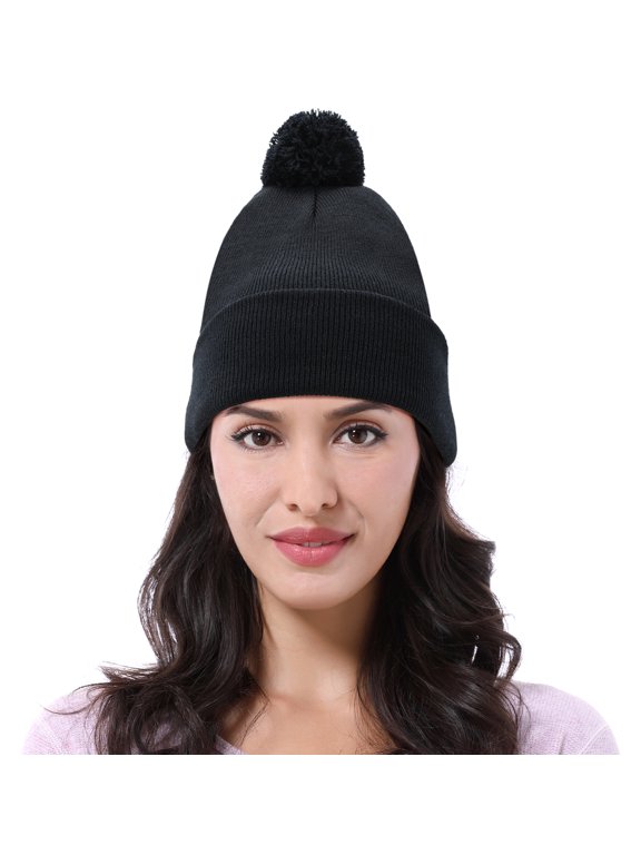 Pom Pom Toque Beanie