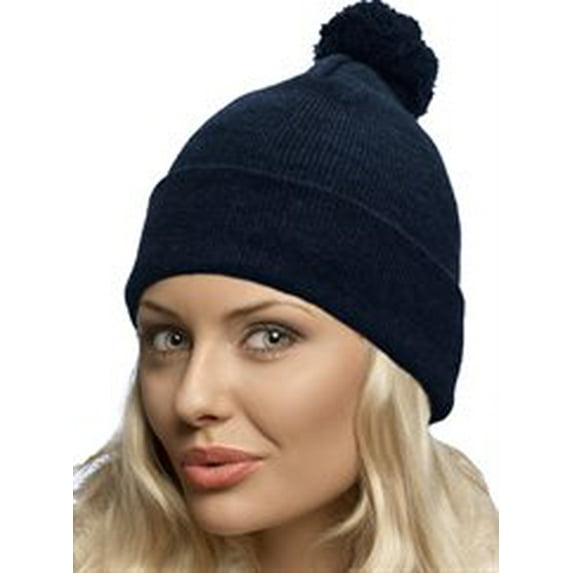 KC Caps Pom Pom Toque Beanie