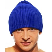 KC Caps Unisex Solid Color Warm Thick Weave Waffle Knit Beanie Skull Hat Adult