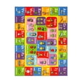 thumbnail image 1 of KC Cubs Playtime Collection ABC Alphabet ASL Sign Language Educational Learning Polypropylene Kids and Children Area Rug (8'2" x 9'10"), 1 of 6